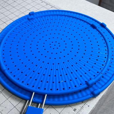 2 Like New Silicon Splash Guards BLUE