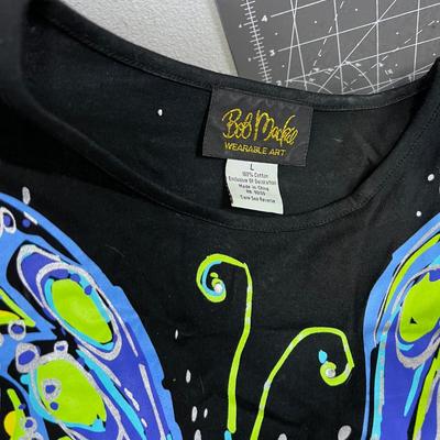 5 Bob Mackie Like NEW Tops With Wearable Art