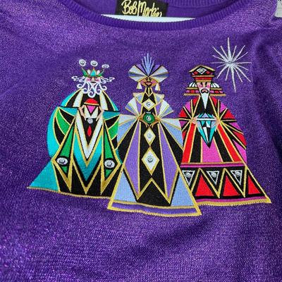 3 Bob Mackie - with Embroidered Design 
