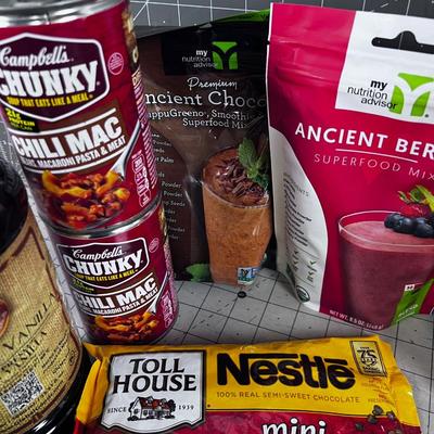 Another Food Lot; Cans, Barry Montreal Steak Seasoning, Coconut, Mazola