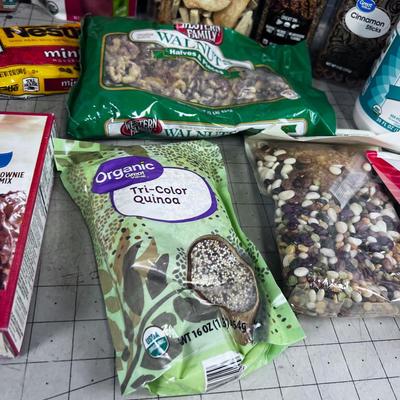 Another Food Lot; Cans, Barry Montreal Steak Seasoning, Coconut, Mazola