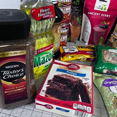 Another Food Lot; Cans, Barry Montreal Steak Seasoning, Coconut, Mazola