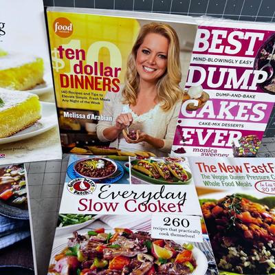 8 Like NEW COOK BOOKS 