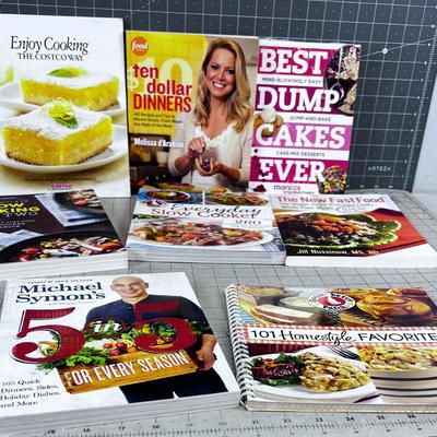 8 Like NEW COOK BOOKS 