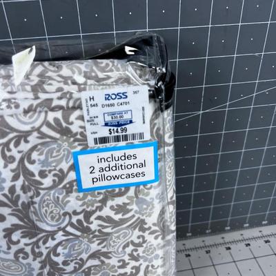 Set of FULL New Tan and Gray Sheets SET 