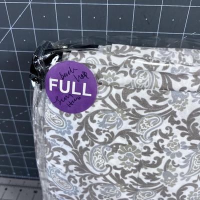 Set of FULL New Tan and Gray Sheets SET 