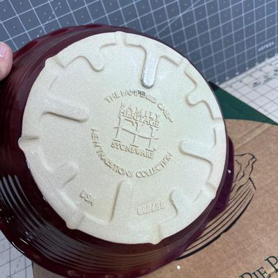 Pampered CHEF Deep Dish Pie Plate NEW 