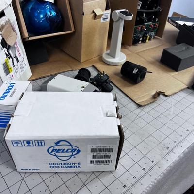 Bunch of Security Camera Equipment. 