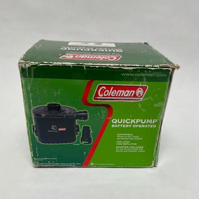 Coleman Battery Operated Quick Pump Air Inflator