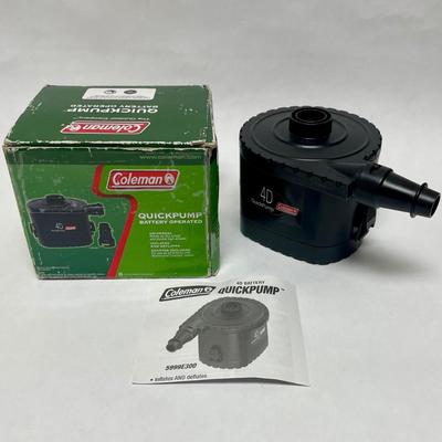Coleman Battery Operated Quick Pump Air Inflator