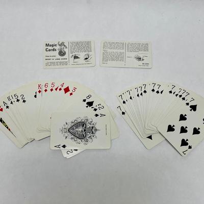 Magic Card Trick Deck of Playing Cards