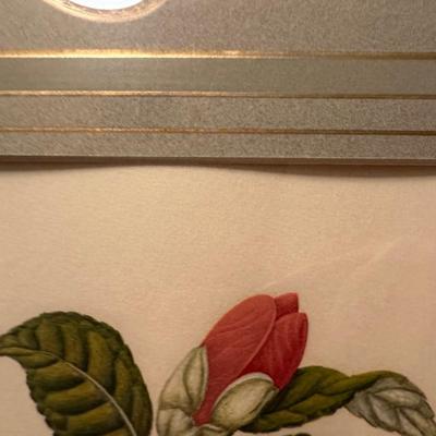 Signed & Titled â€œCamellia Japoniaâ€ by Artist