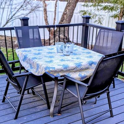 Outdoor Table and 4 chairs