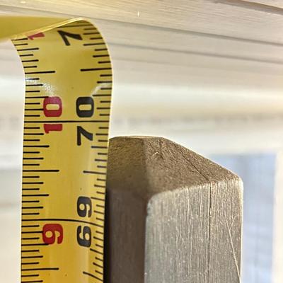 Vintage wooden coat rack