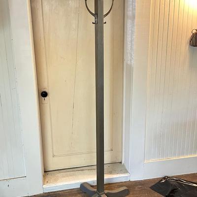 Vintage wooden coat rack