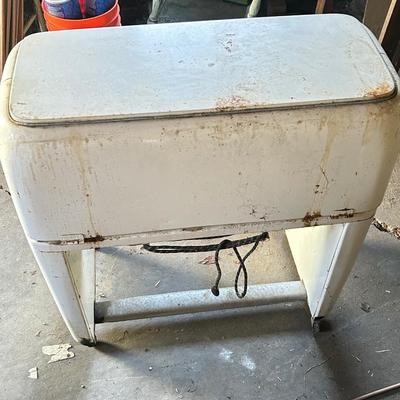VINTAGE KENMORE PRESS IRONER MODEL 100-503630, 110 VOLTS, 15 AMPS, 60 HZ