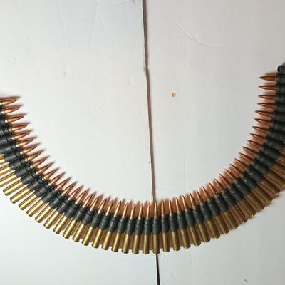50 rounds of linked ammunition - marked DA 62