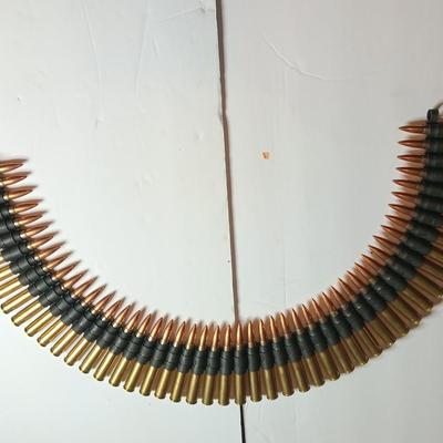 50 rounds of linked ammunition - marked DA 62