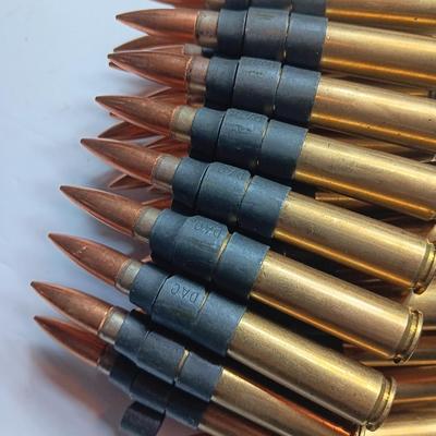 50 rounds of linked ammunition - marked DA 62