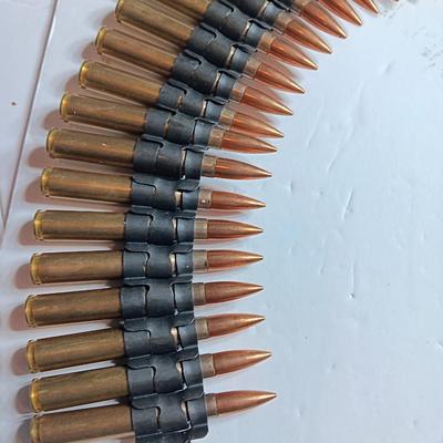 50 rounds of linked ammunition - marked DA 62