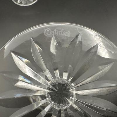 WATERFORD Crystal Lismore Claret Champagne Glasses (Set of 8)