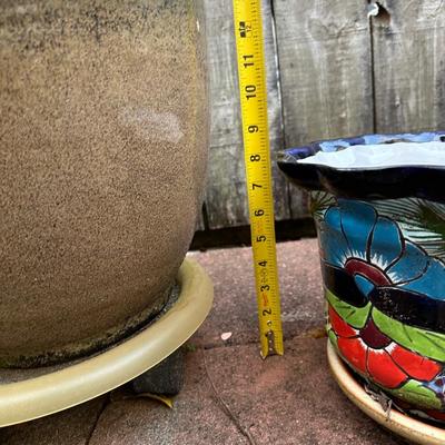 Five Outdoor Plant Pots (5)