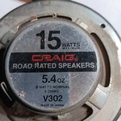 Automotive speakers - Pioneer - Sony - Craig