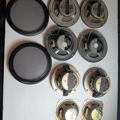 Automotive speakers - Pioneer - Sony - Craig