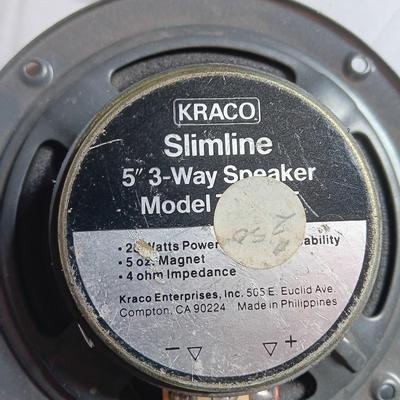 Automotive speakers - Pioneer - Sony - Craig
