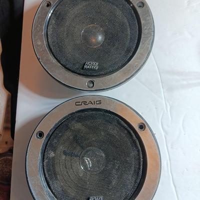 Automotive speakers - Pioneer - Sony - Craig