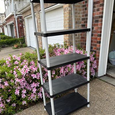 Plastic Four Shelf Storage