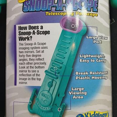 Kids toy Geo Safari telescoping periscope with a oceanic snorkel