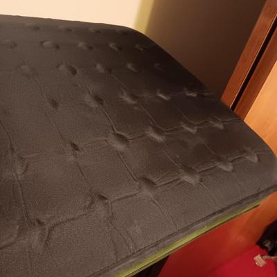 Cabela's camping mattress with electric air pump and inflatable pillow