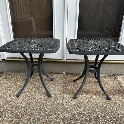 Two Outdoor Tables (2)