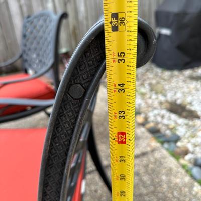 Two Outdoor Chairs and One Bench