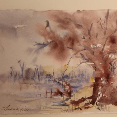 Three Signed & Framed Original Paintings (3)