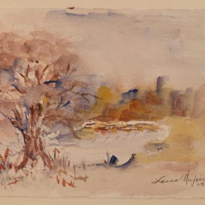 Three Signed & Framed Original Paintings (3)