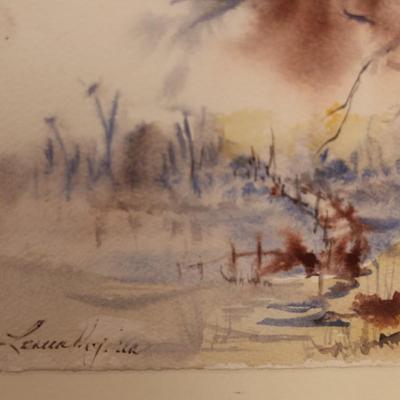 Three Signed & Framed Original Paintings (3)