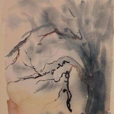 Three Vertical Signed & Framed Original Artwork (3)