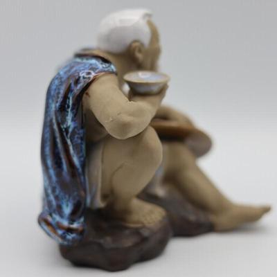 Vintage Chinese Shiwan Mudman Figurine
