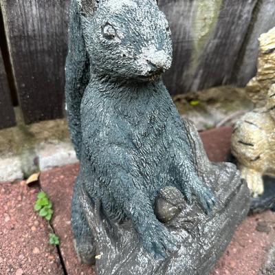 Three Garden Statues (3)