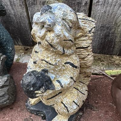 Three Garden Statues (3)