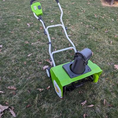 Greenworks Corded Electric Snowblower