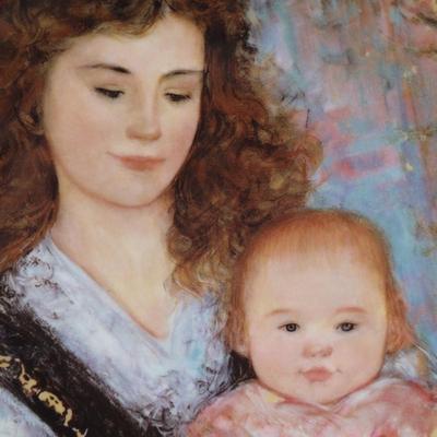 Edna Hibel "A Blessed Holiday" Plate # 405