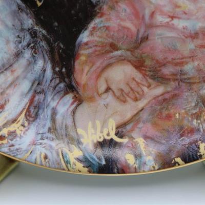 Edna Hibel "A Blessed Holiday" Plate # 405