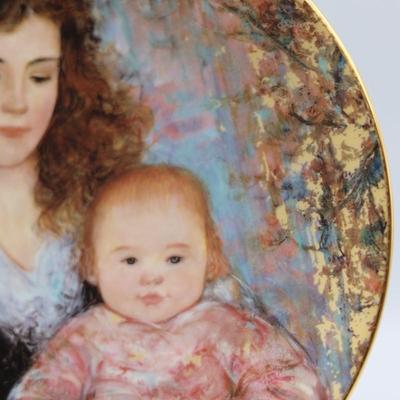 Edna Hibel "A Blessed Holiday" Plate # 405