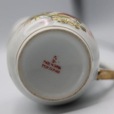 Vintage Japanese Teapot, Sugar Bowl & Creamer