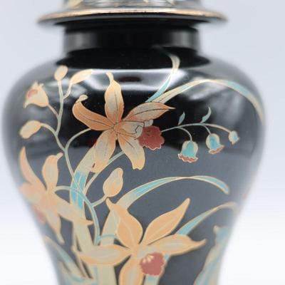 Hand Painted Ginger Jar
