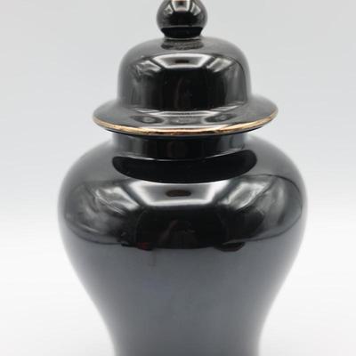 Hand Painted Ginger Jar