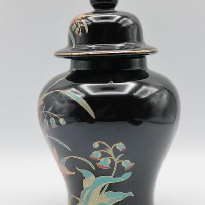 Hand Painted Ginger Jar